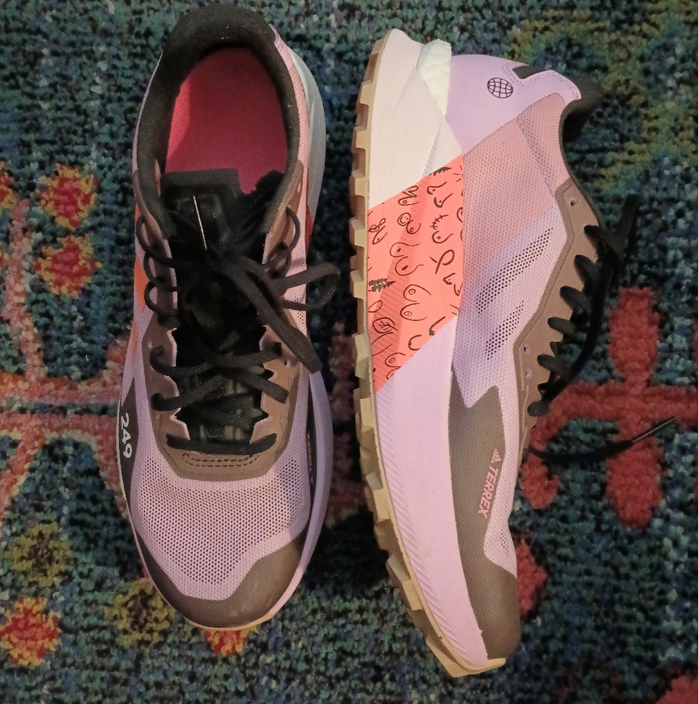 Adidas Terrex 299 Agavic Breast Cancer Awareness Trail Shoe, 8.5